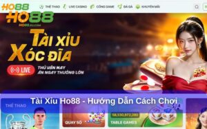 Tài Xỉu Ho88 - Hướng Dẫn Cách Chơi Và Kinh Nghiệm Thắng Lớn