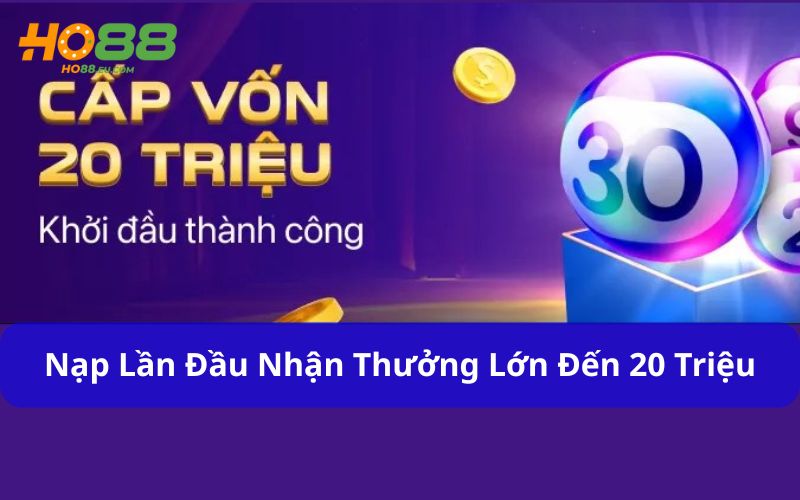 Chương trình Khuyến Mãi Thành Viên Mới Ho88 vô cùng hấp dẫn