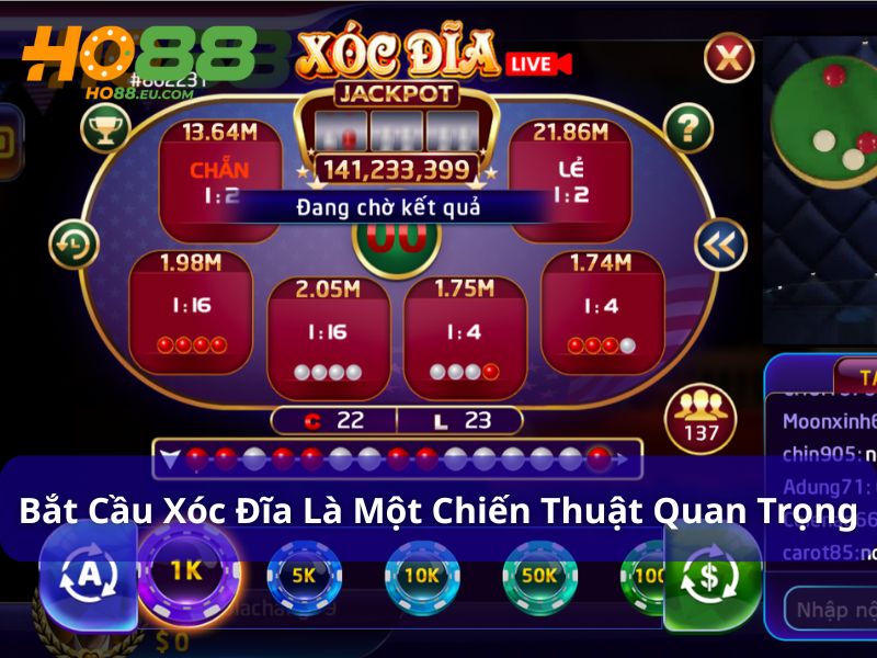 Bắt cầu xóc đĩa là một chiến thuật quan trọng