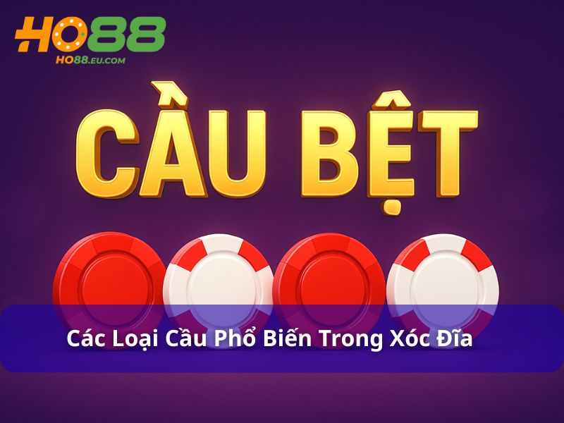 Cầu bệt là loại cầu được nhiều người chơi áp dụng 