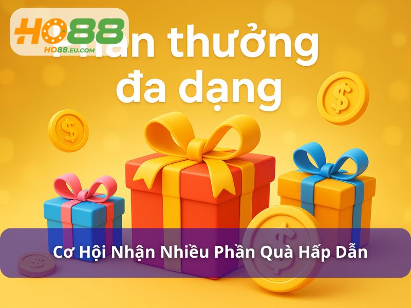 Vòng quay may mắn mang đến cơ hội nhận thưởng lớn
