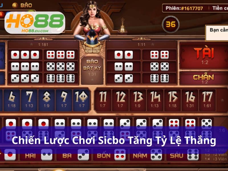 Ghi nhớ chiến thuật và luật chơi Sicbo rất cần thiết