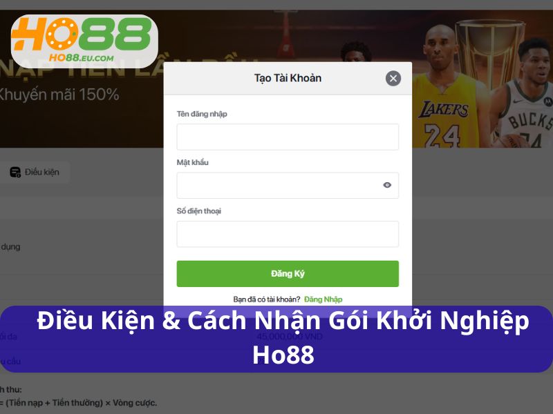 Tham gia Ho88 nhận gói quà khởi nghiệp