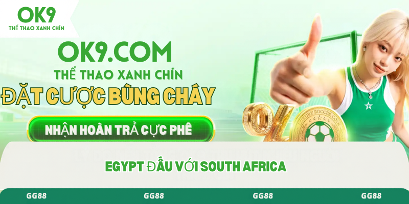 Egypt đấu với South Africa